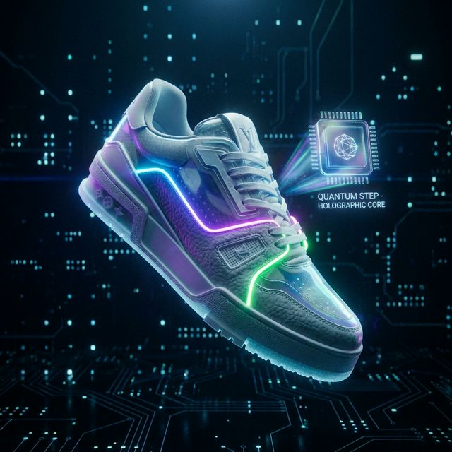 Futuristic NFT Shoe